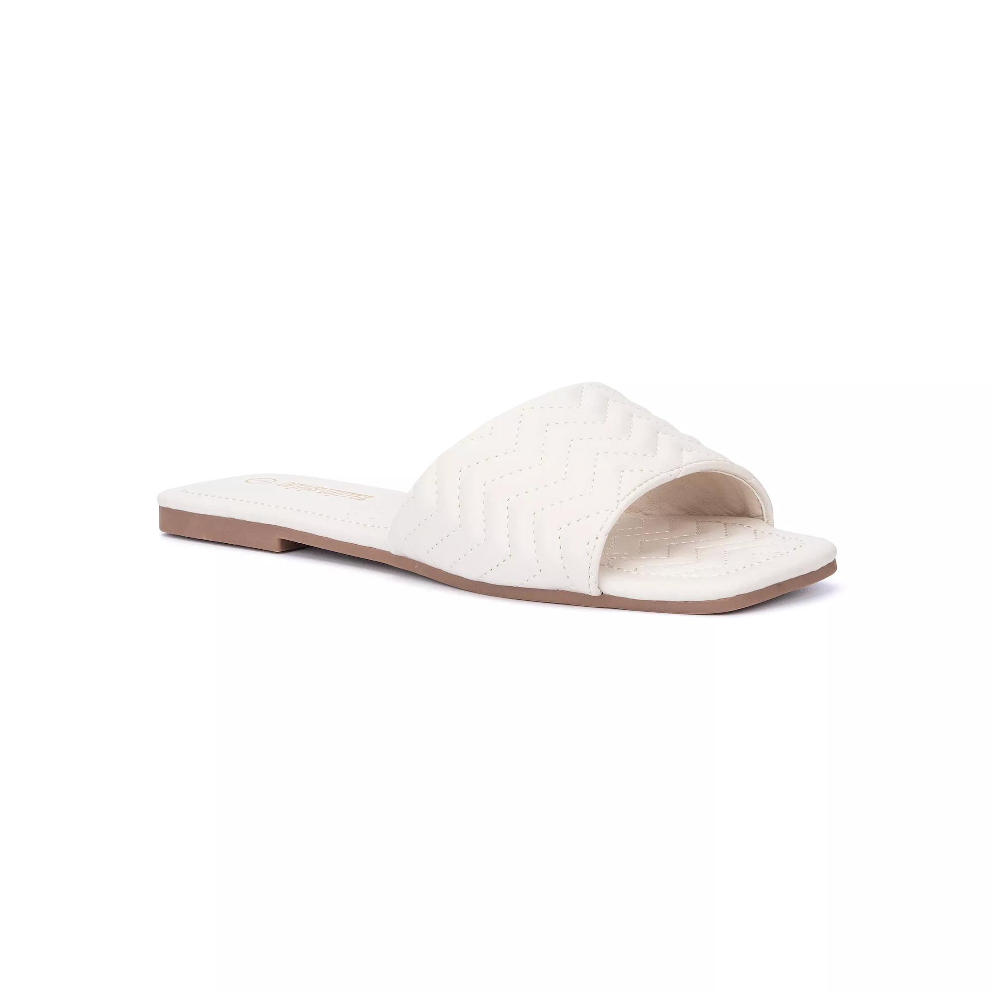 Olivia Miller Sundae Womens Slide Sandals Product Image
