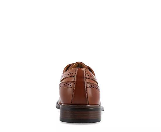 VANCE Gordy Tru Comfort Foam Men's Wingtip Dress Shoes, Size: 13, Red Product Image