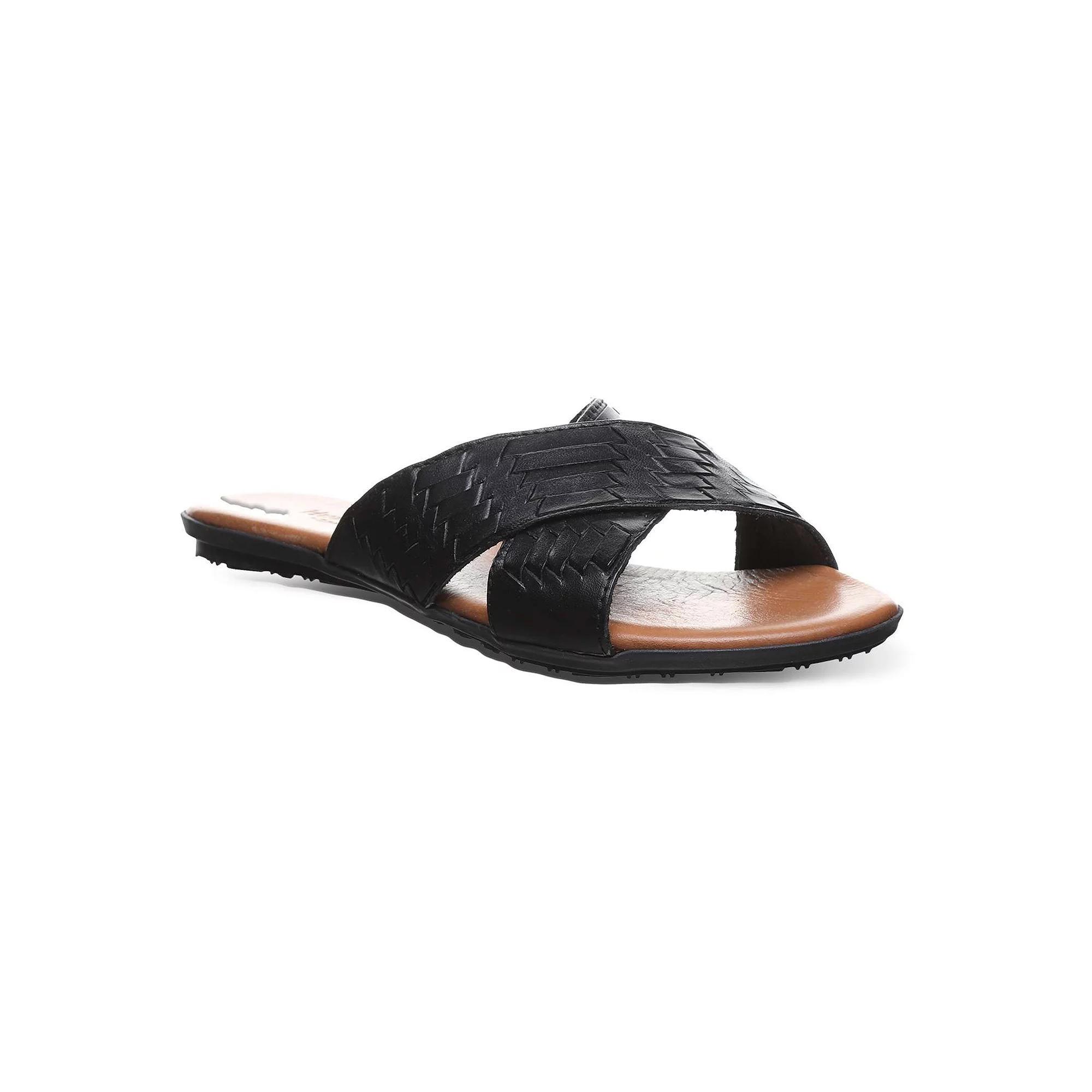 Bearpaw Ximena Womens Leather Slide Sandals Product Image