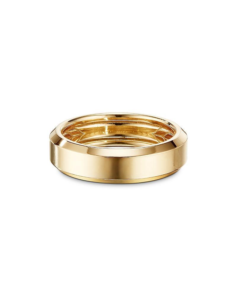 David Yurman 18K Yellow Gold Beveled Band Product Image