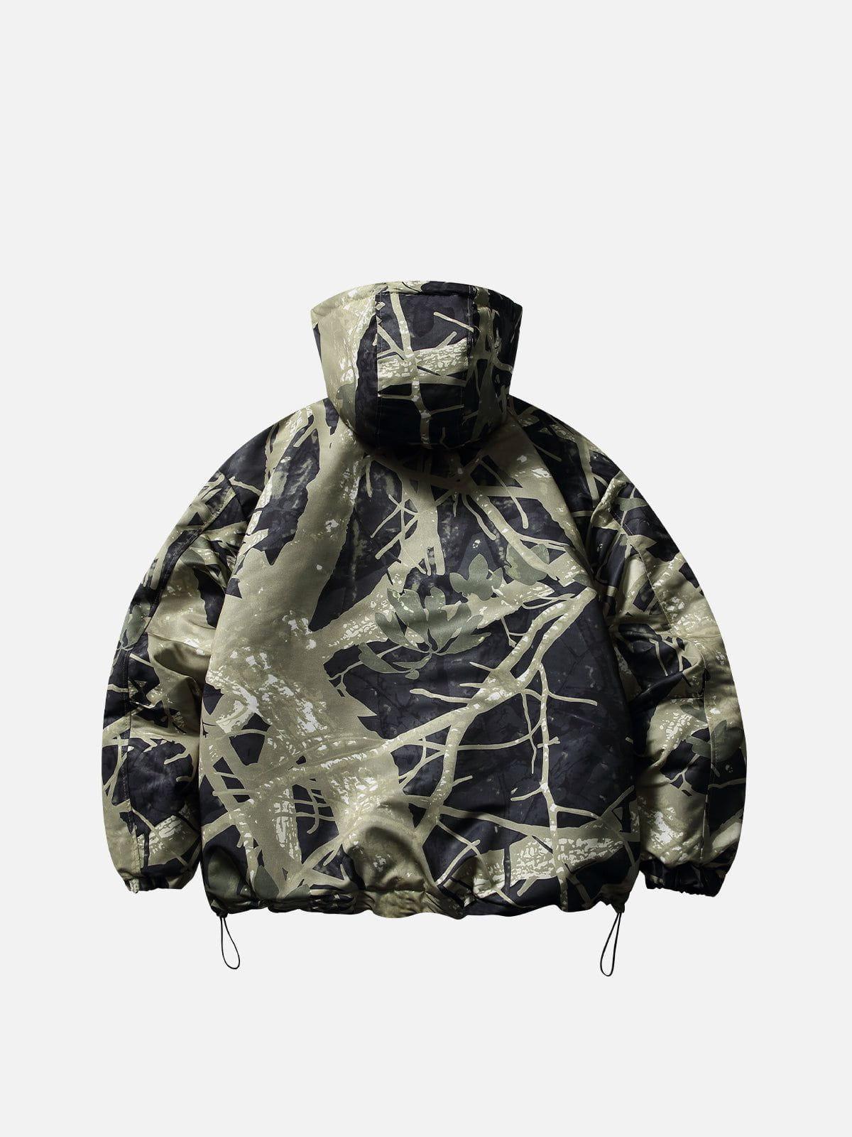 Aelfric Eden Camouflage Branch Graphic Coat Product Image