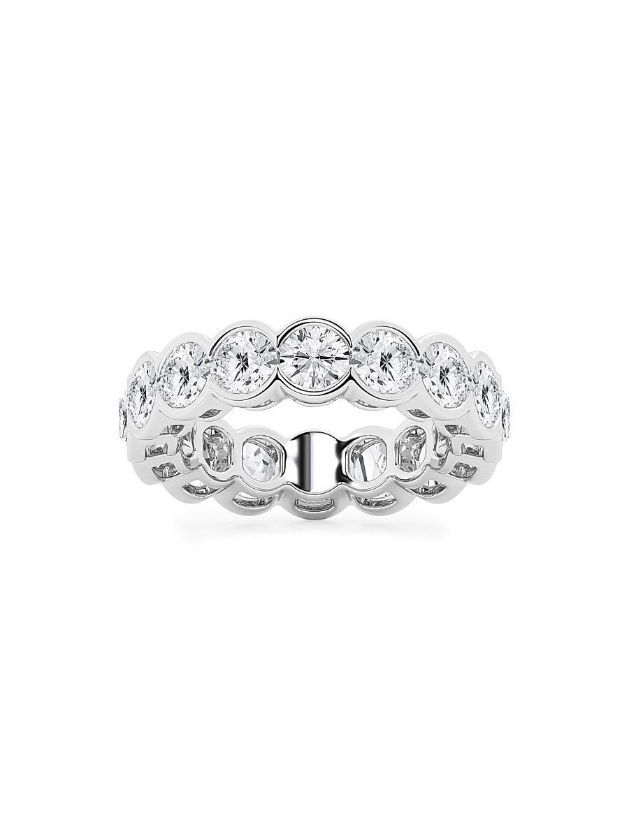 Womens Platinum & Round Lab-Grown Diamond Eternity Band/2.00-5.00 TCW Product Image