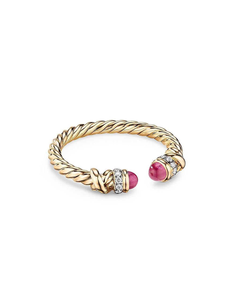 Womens Petite Helena Ring in 18K Yellow Gold Product Image