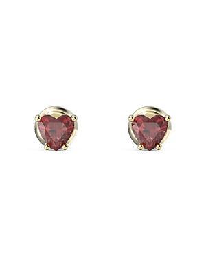Swarovski Stilla Heart Crystal Stud Earrings Product Image