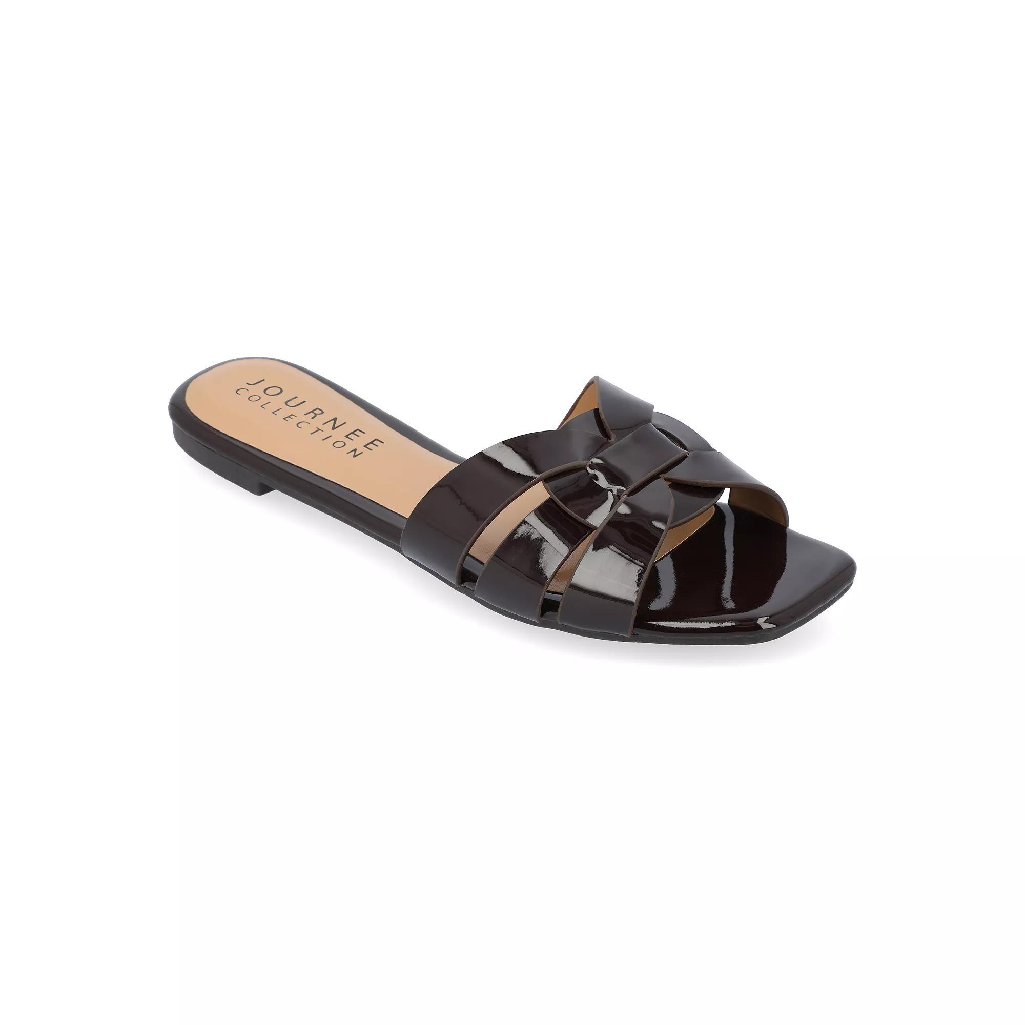 Journee Arrina Womens Square Toe Sandals Product Image