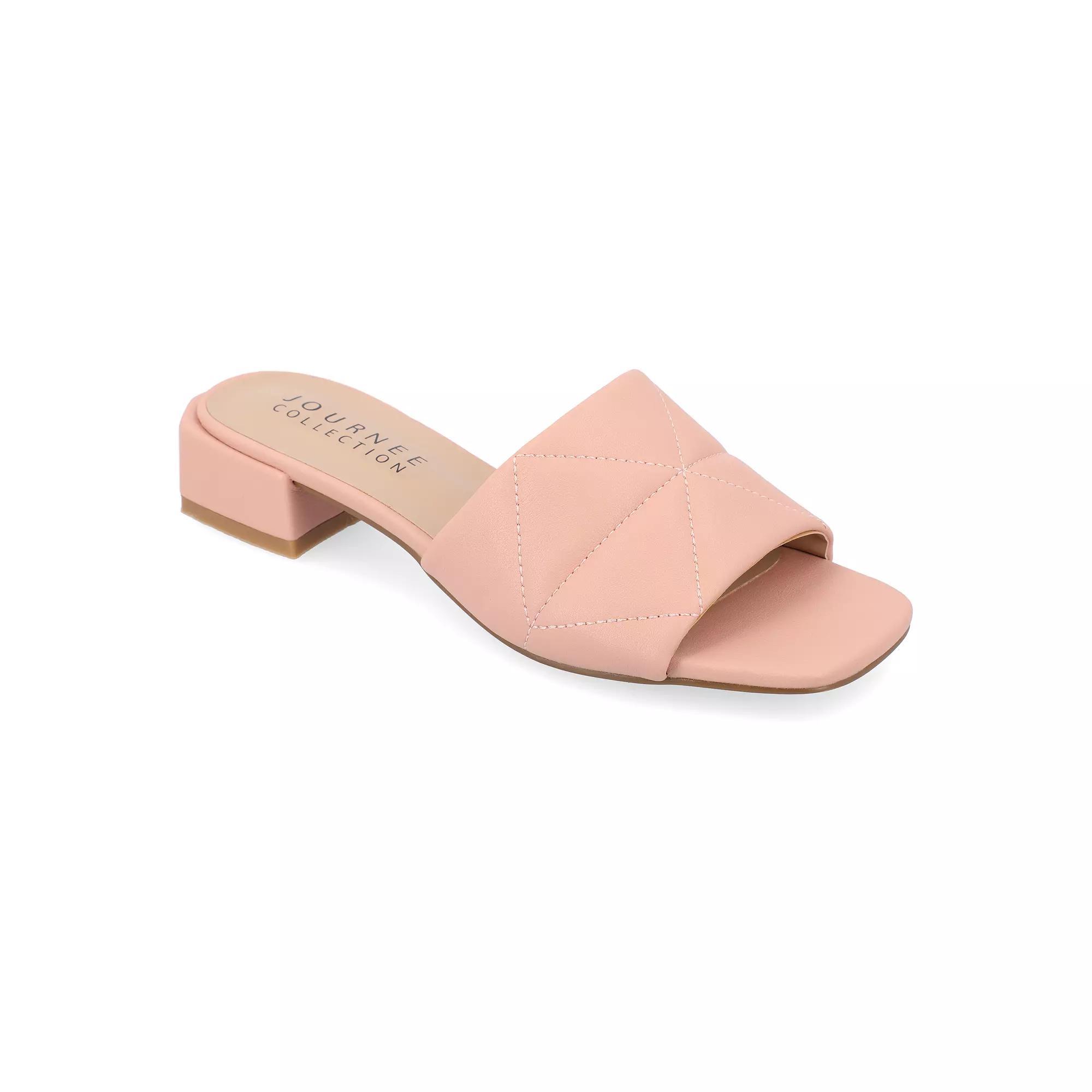 Journee Elidia Womens Block Heel Sandals Product Image