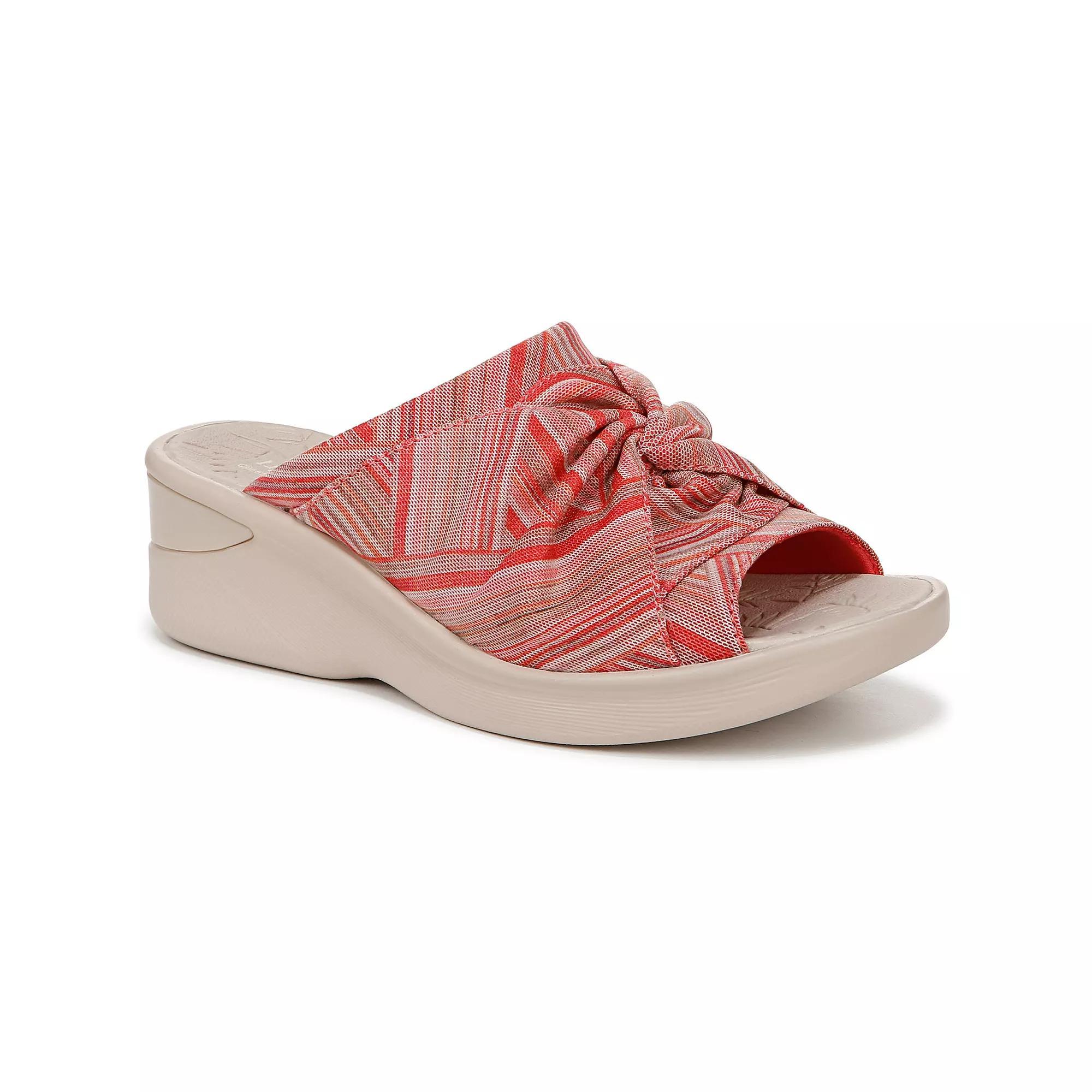 LifeStride Smile 3 Women's Wedge Sandals, Size: 8, Pink Stripe Product Image