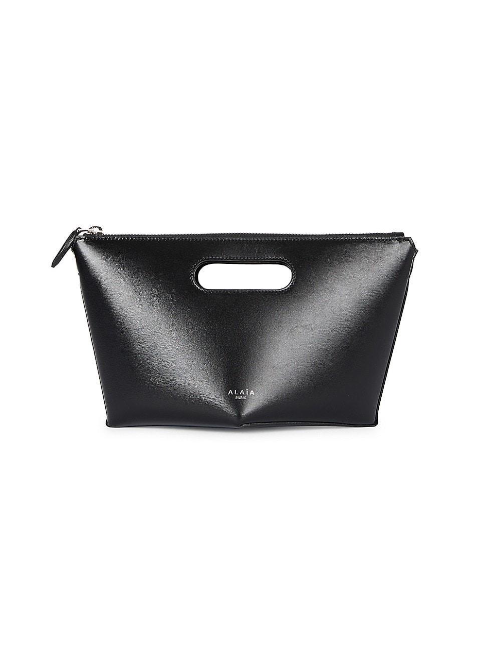 Womens Folded Leather Mini Bag Product Image