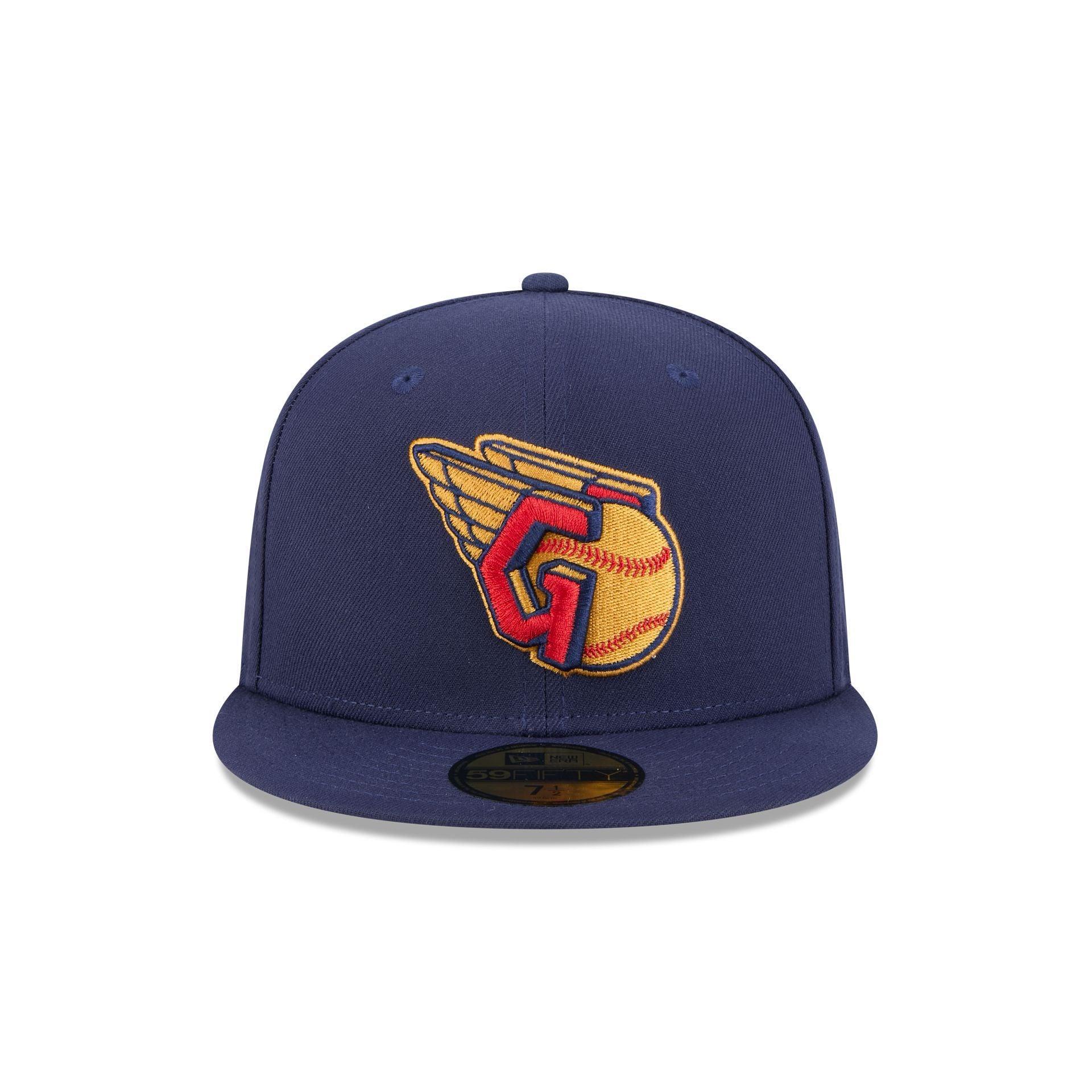 Cleveland Guardians Blue Tartan 59FIFTY Fitted Hat Male Product Image
