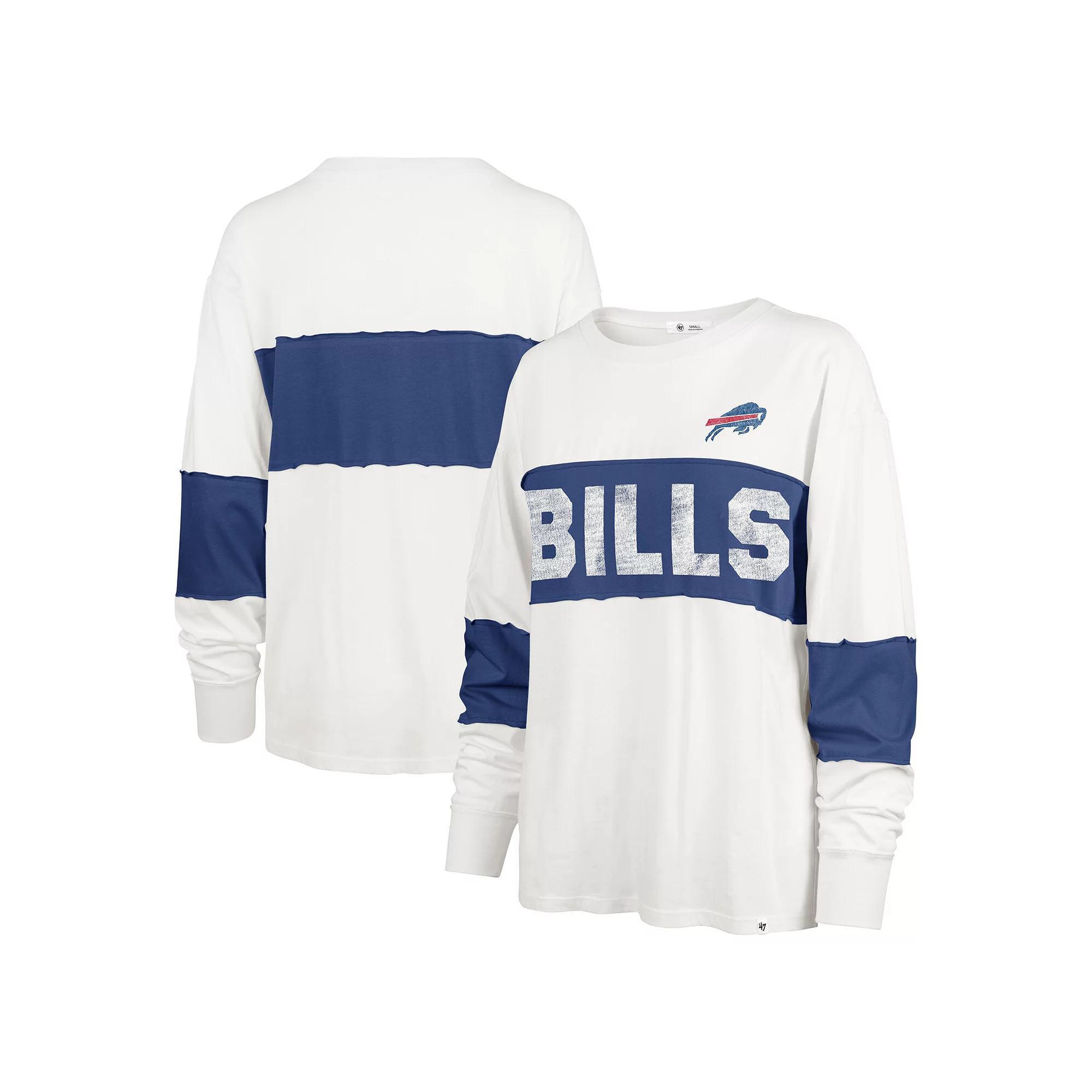 Womens 47 Cream Los Angeles Rams Clubhouse Pride Taylor Long Sleeve T-Shirt Product Image