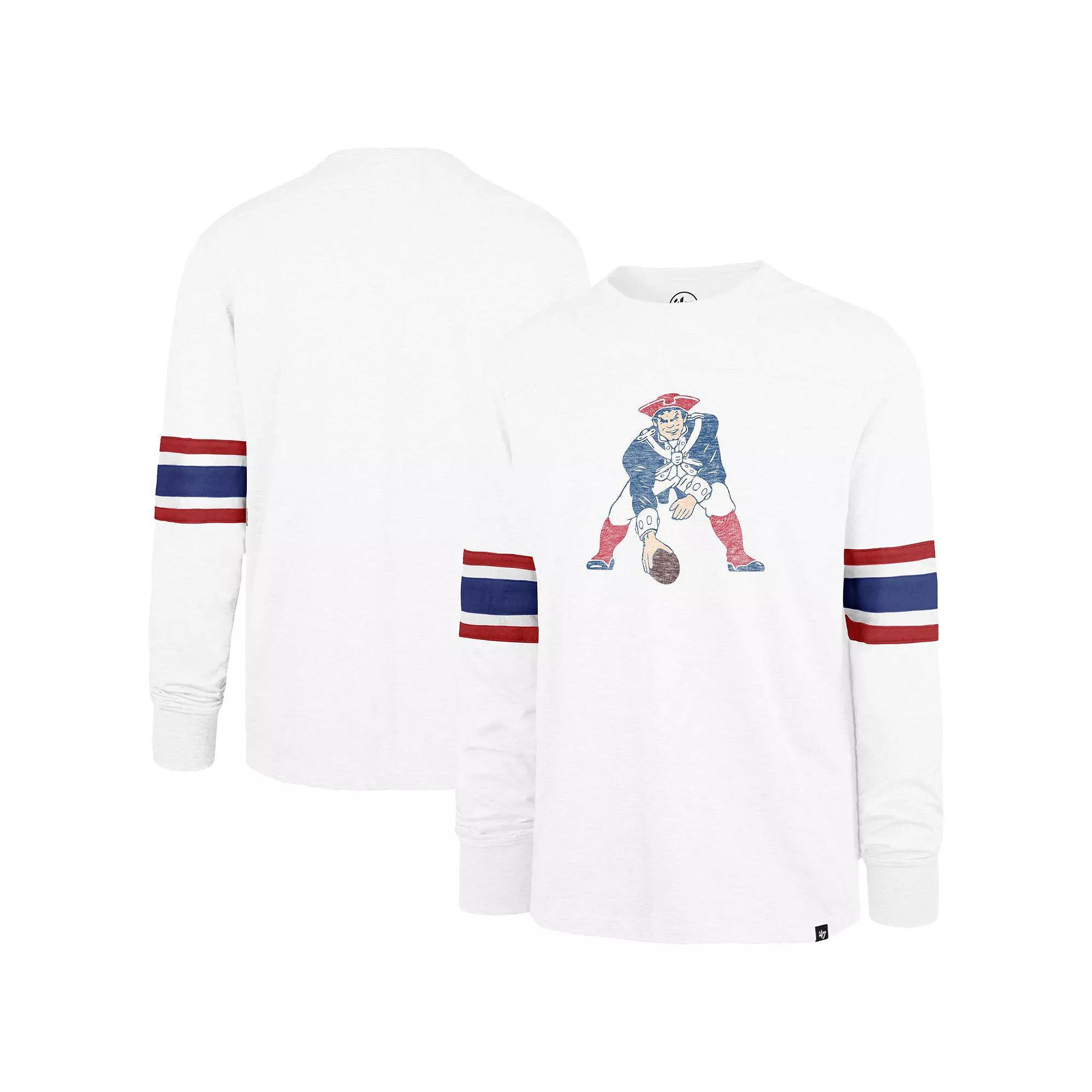 Mens 47 New England Patriots Gridiron Throwback Premier Brex Long Sleeve T-Shirt Product Image