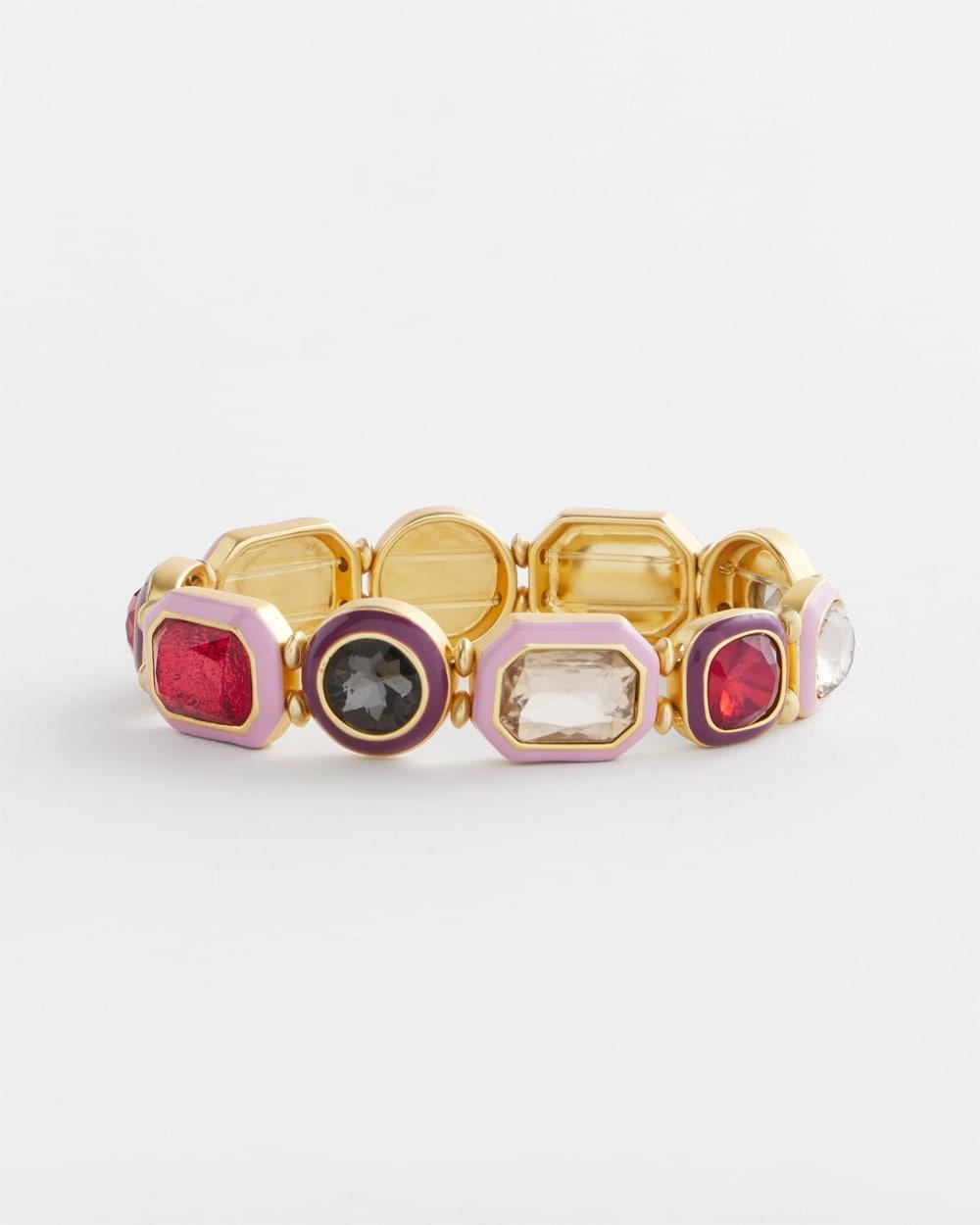 Tonal Pink Stretch Bracelet Product Image