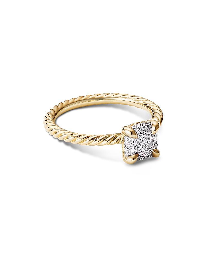Womens Petite Chatelaine Ring in 18K Yellow Gold Product Image
