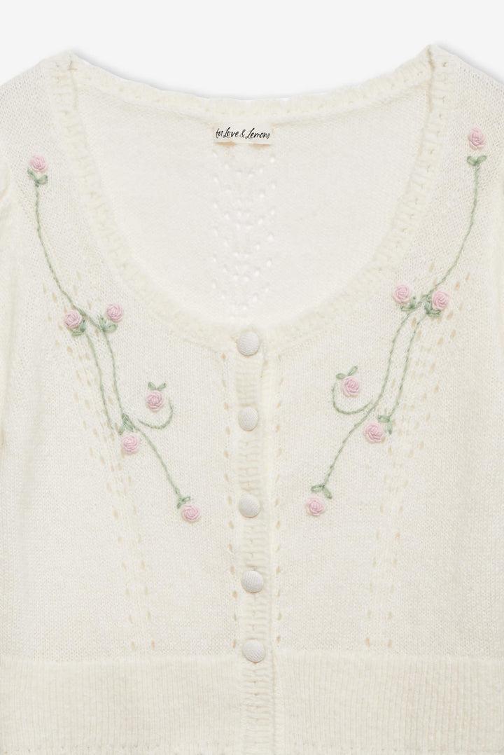 London Cardigan — Ivory Product Image
