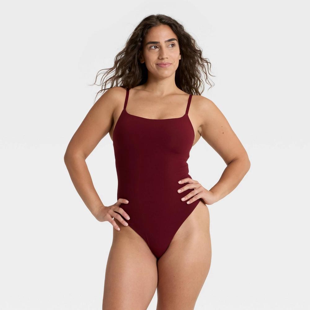 Women's Luxury Collection Luxe Stretch Lightly Lined Cami Bodysuit - Auden™ Product Image