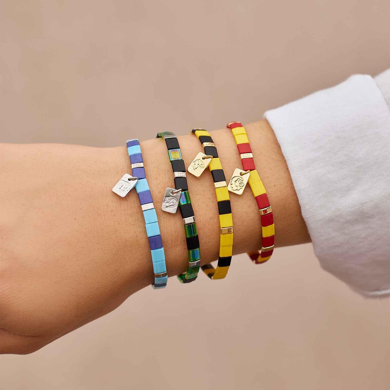Ravenclaw™ Tile Bead Stretch Bracelet Male Product Image