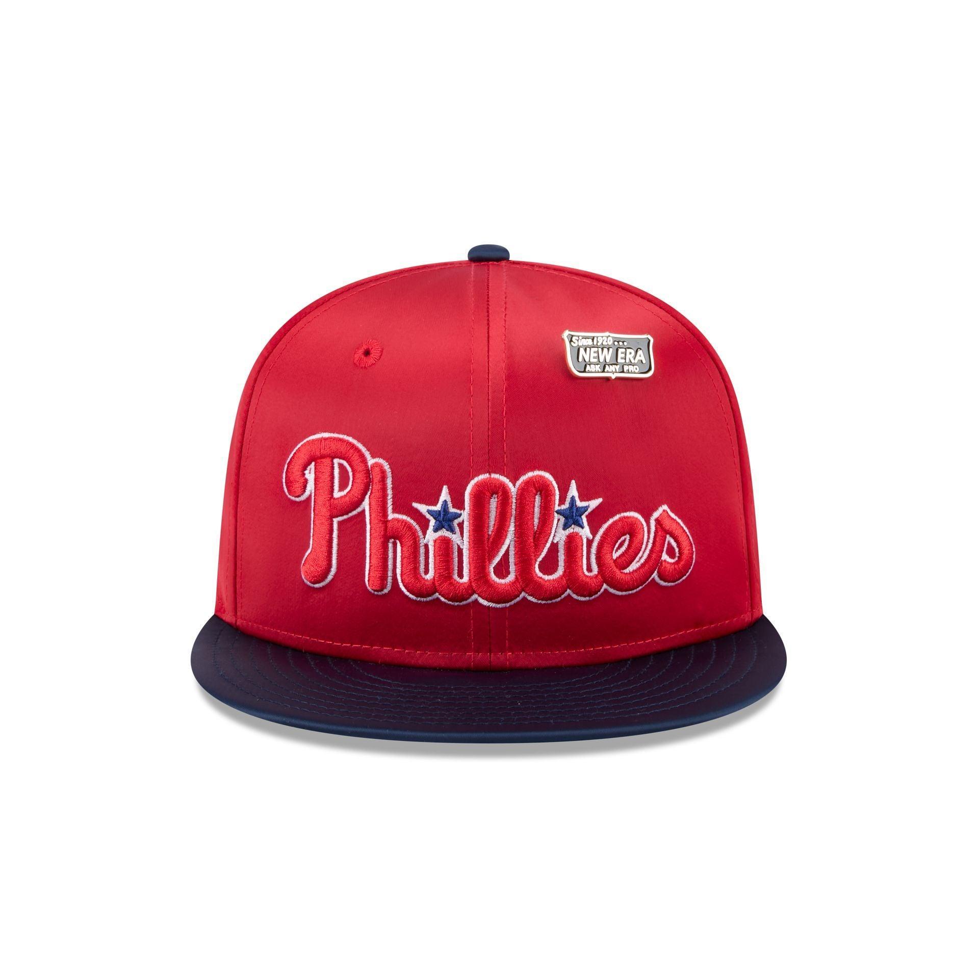 Philadelphia Phillies Spring Satin 59FIFTY Fitted Hat Male Product Image