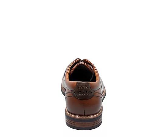Nunn Bush® Centro Flex Men's Oxford Dress Shoes, Size: 12 Wide, Red Product Image