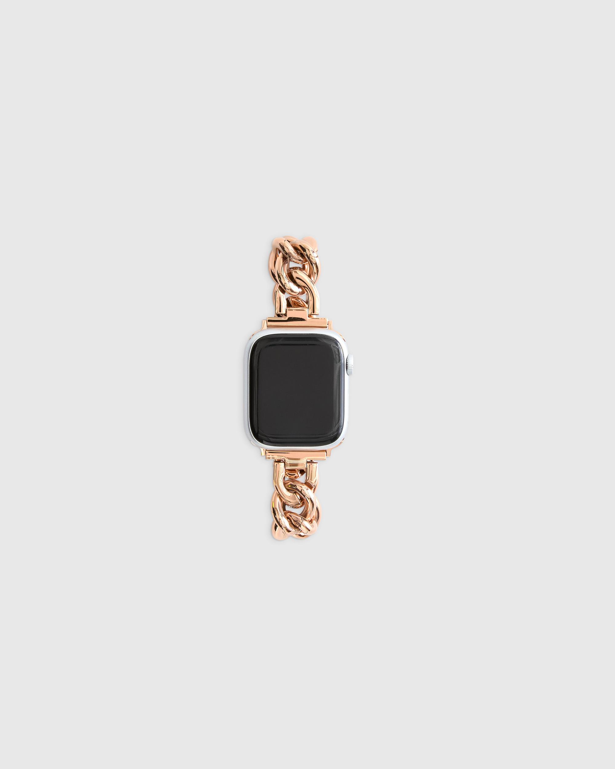Quince | Women's Stainless Steel Bracelet Chain Apple Watch Band Size 38mm 42mm Product Image