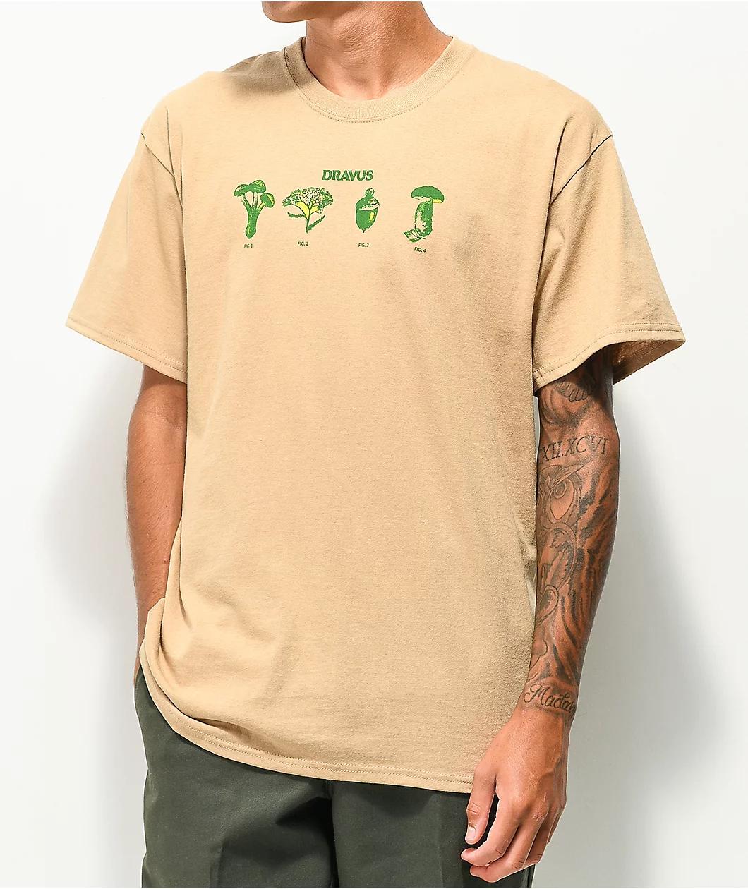 Dravus Plants Tan T-Shirt Product Image