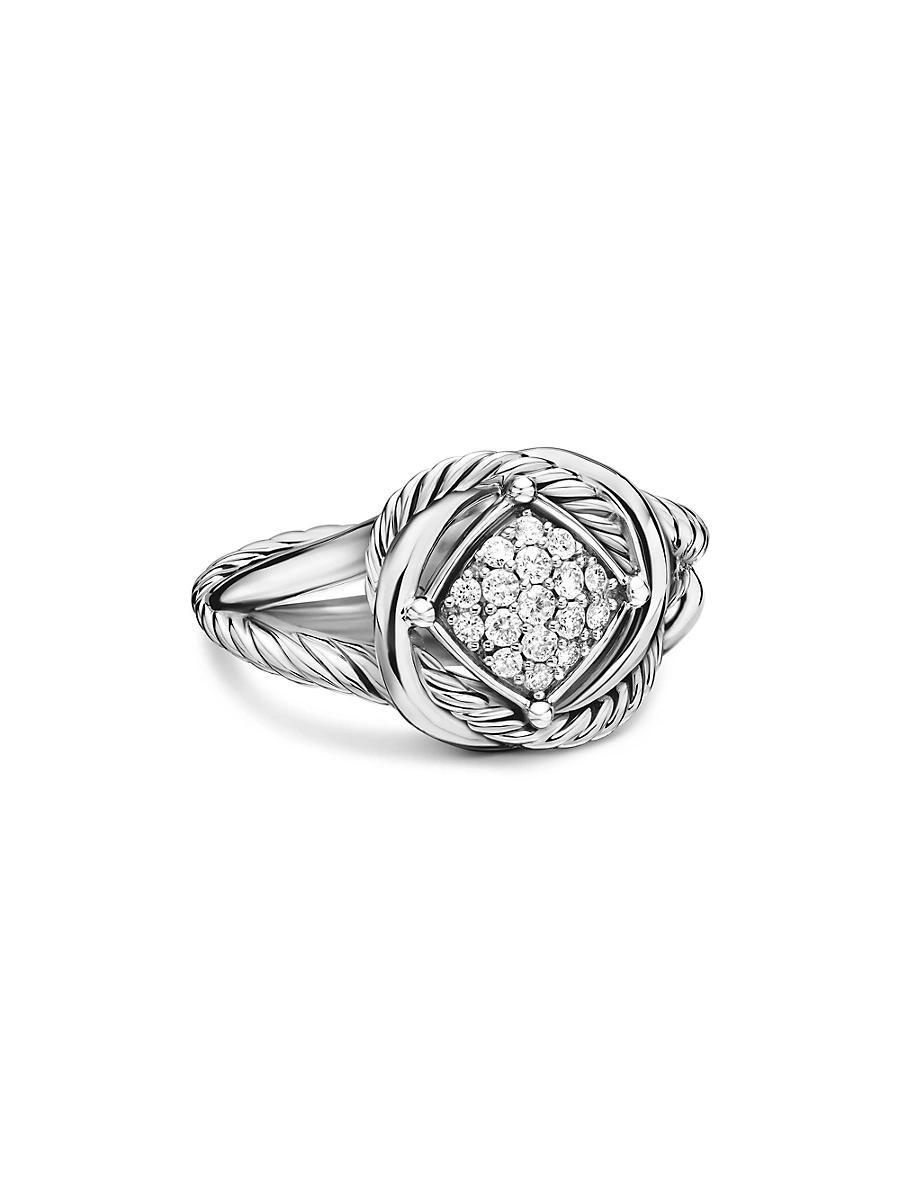 David Yurman Infinity Ring with Diamonds Product Image