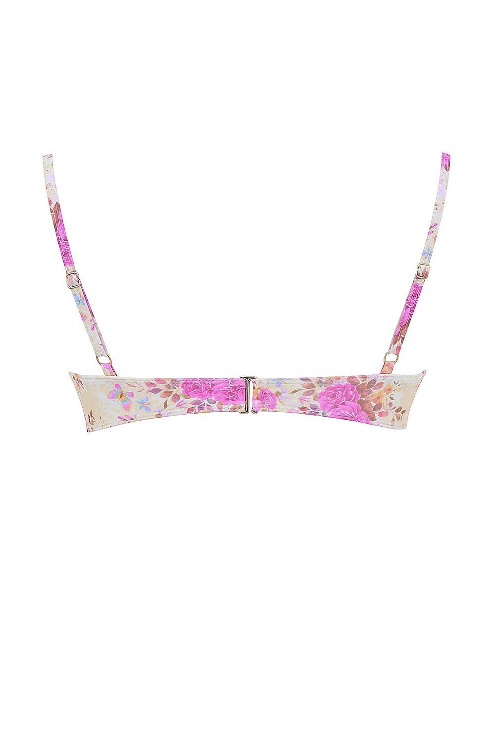 Antibes Floral Print Underwired Bikini Top Product Image