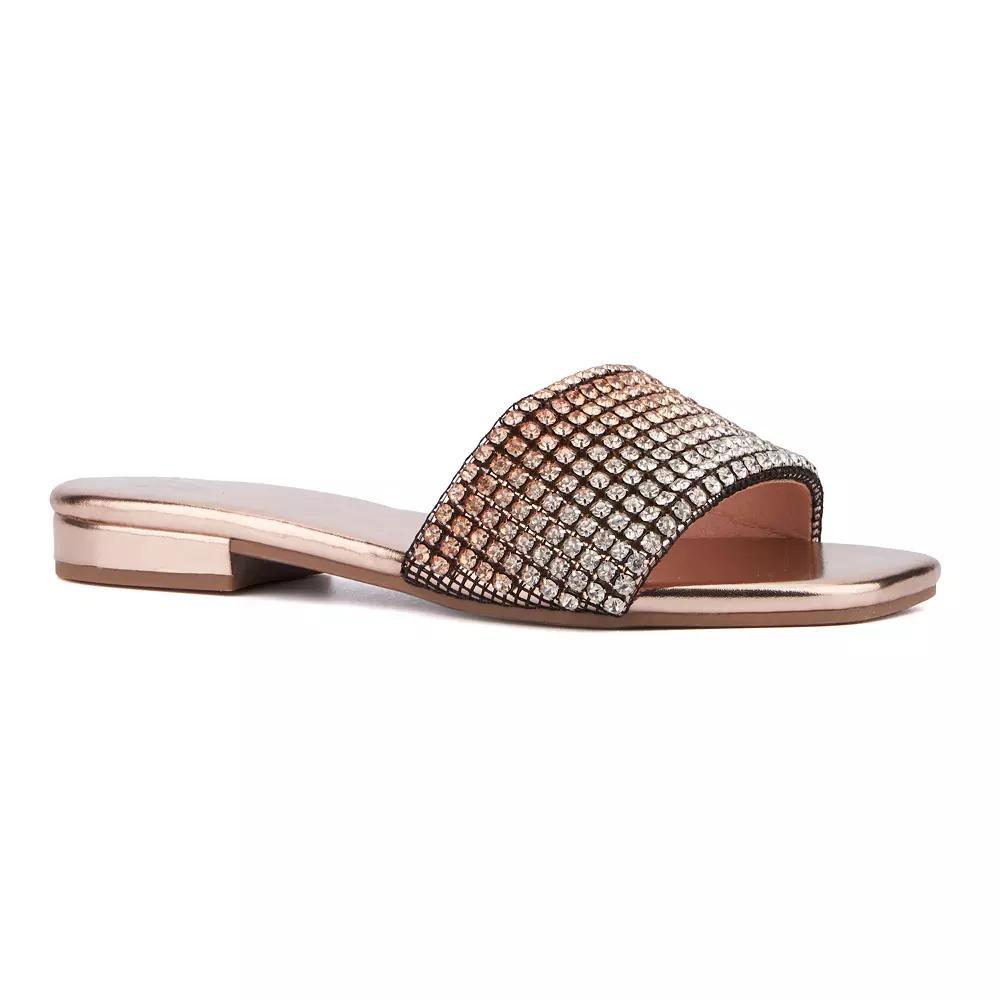 New York & Company® Gracie Women's Sandals, Size: 6.5, Pink Ombre Product Image