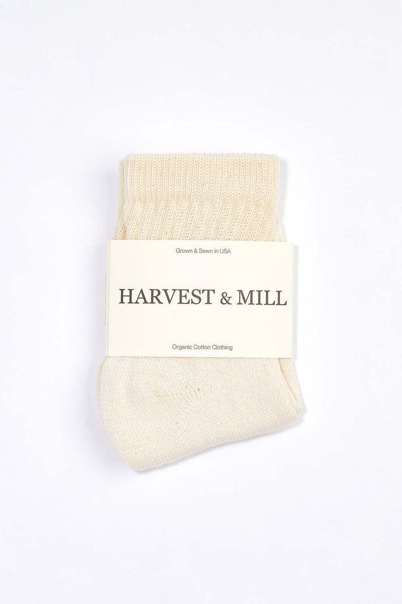 Men's 3 Pack Organic Cotton Socks Natural-White Ankle Product Image