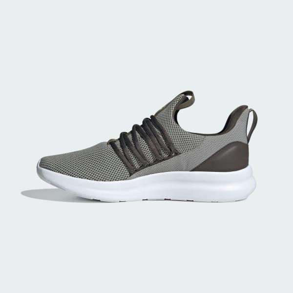 adidas Lite Racer Adapt 7.0 Men's Running Shoes, White Black Product Image