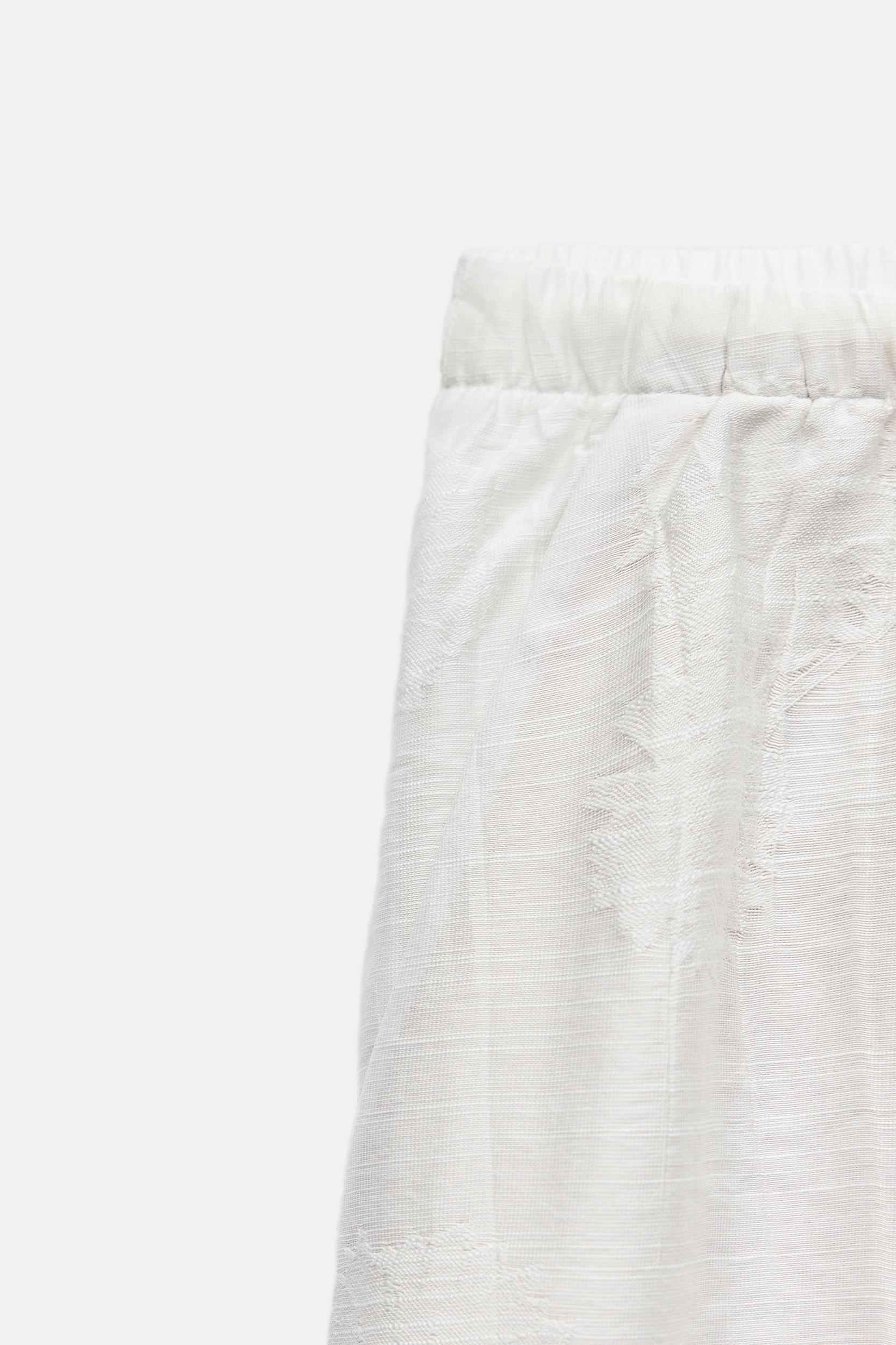 JACQUARD PANTS ZW COLLECTION Product Image