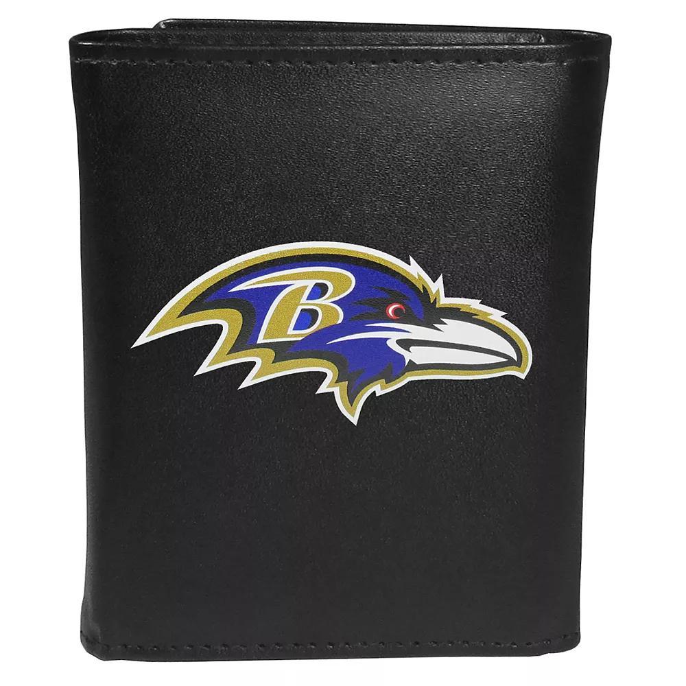 Men's Baltimore Ravens Logo Tri-Fold Wallet, Team Product Image