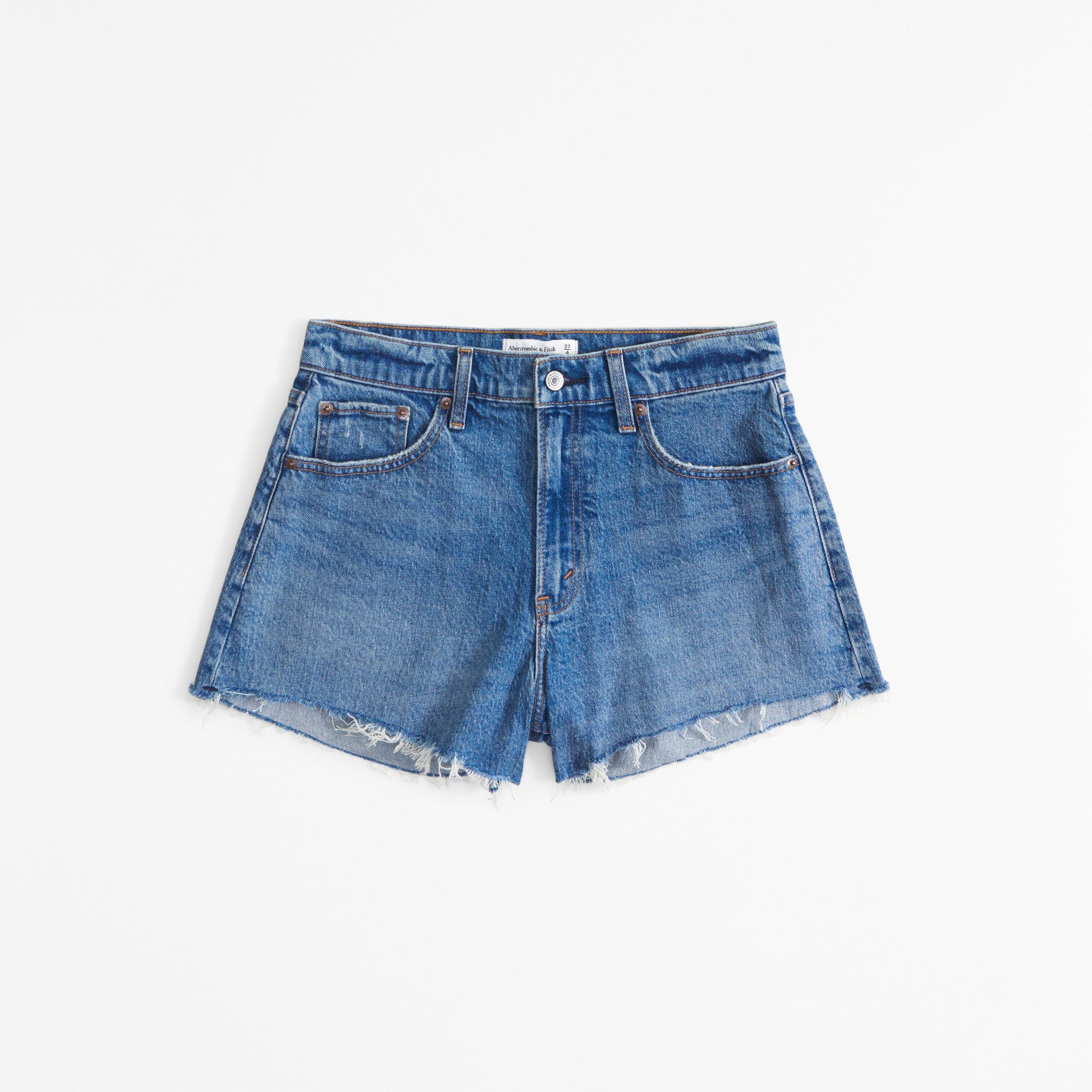 Curve Love High Rise 90s Cutoff Short Product Image