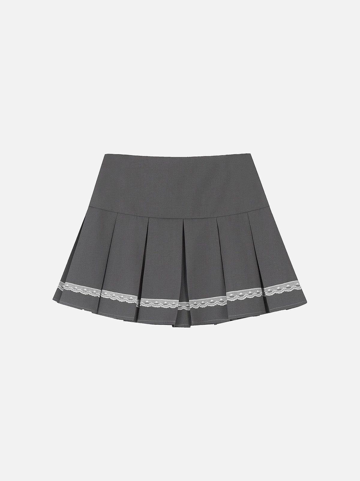 Aelfric Eden Butterfly Pin Pleated Skirt Female Product Image