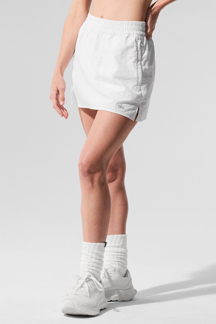 Alumni Tennis Skirt - White Female Product Image
