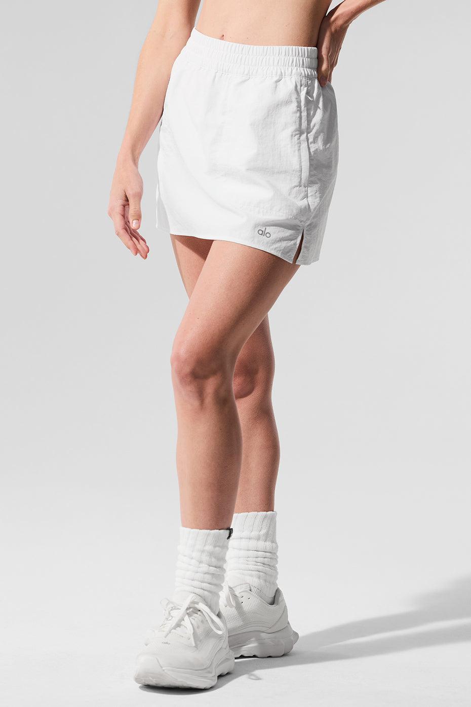 Alumni Tennis Skirt - White Female Product Image