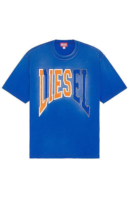 Mens T-WASH-N Logo Applique T-Shirt Product Image