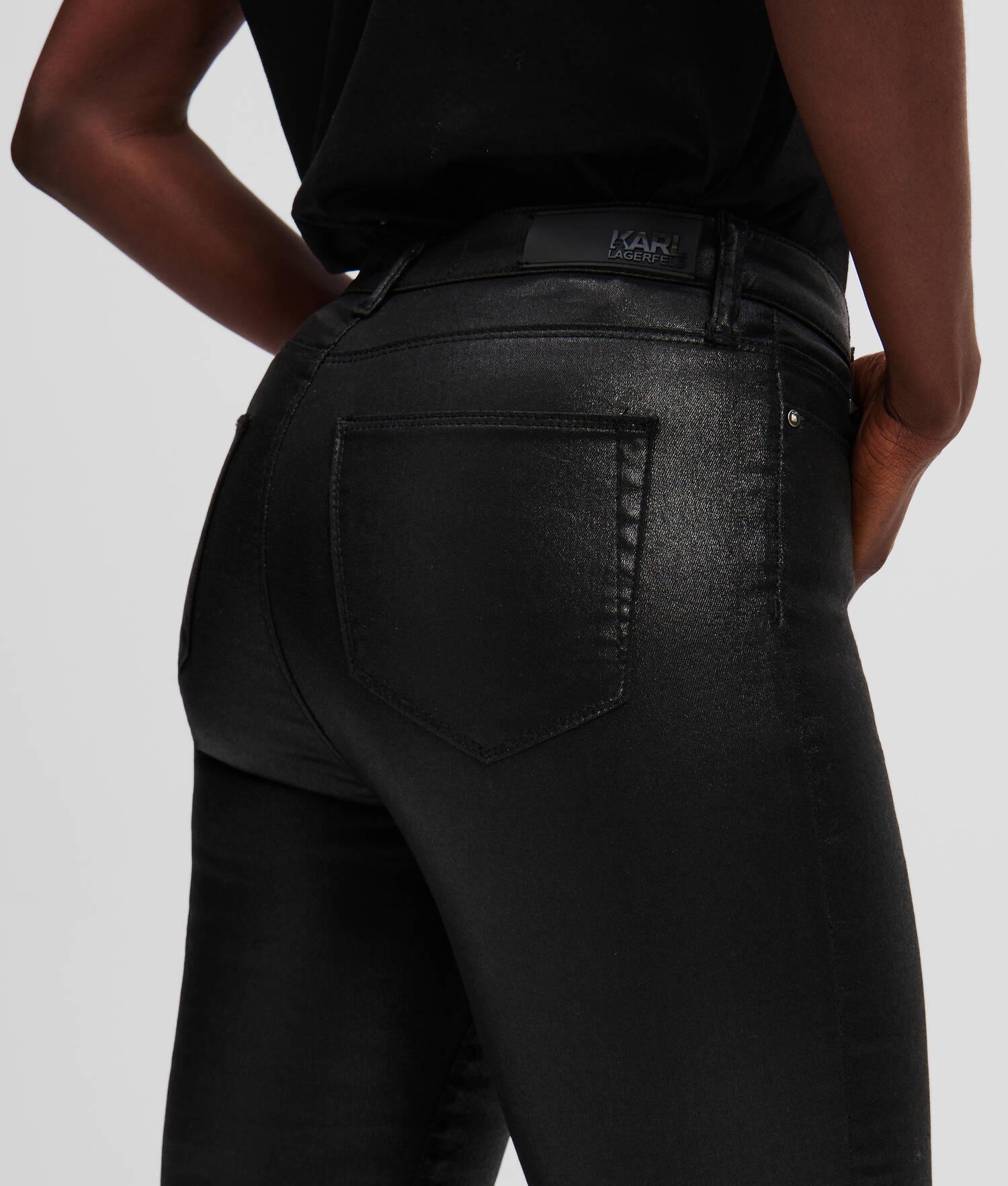 METALLIC SKINNY JEANS Product Image