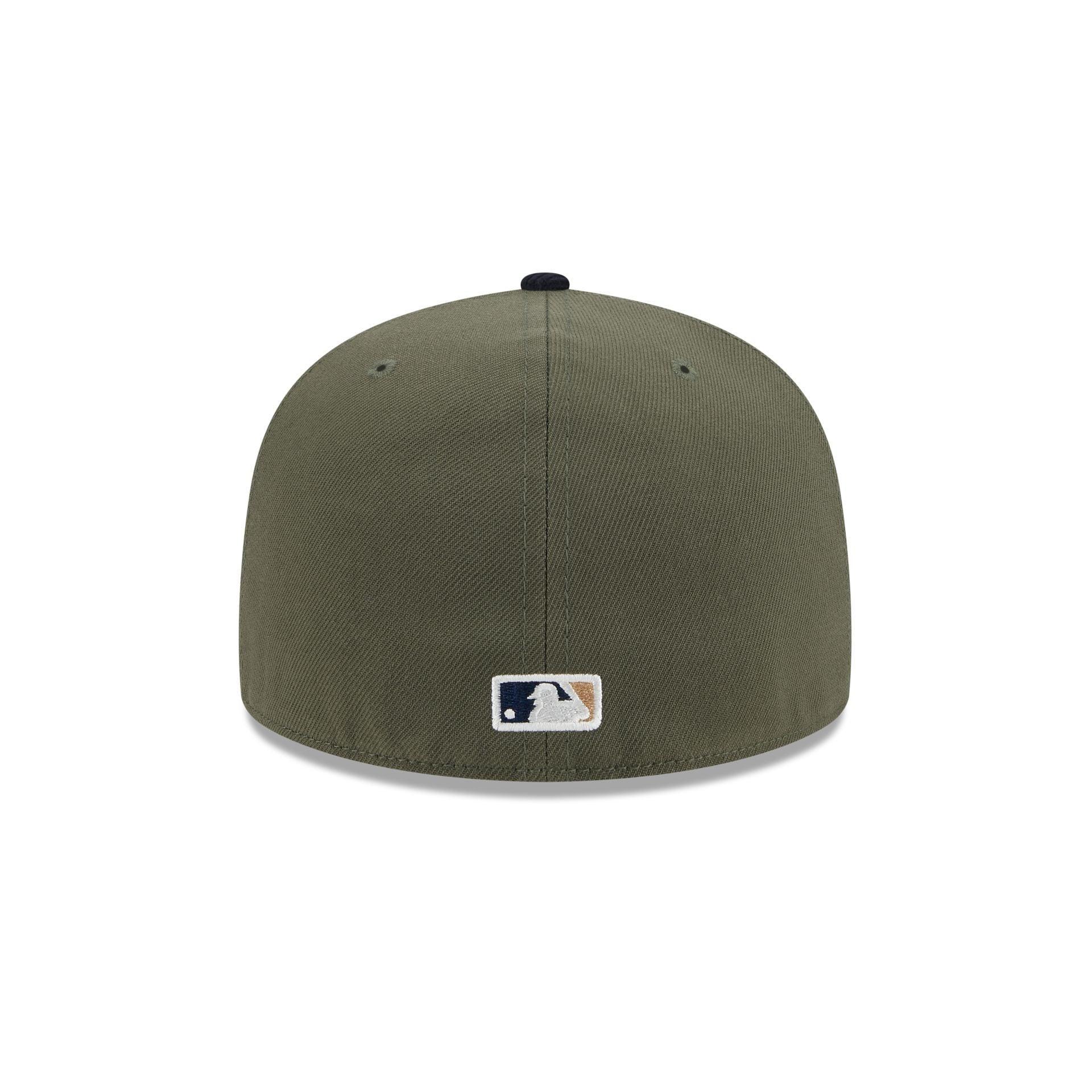 Los Angeles Dodgers Olive Green 59FIFTY Fitted Hat Male Product Image