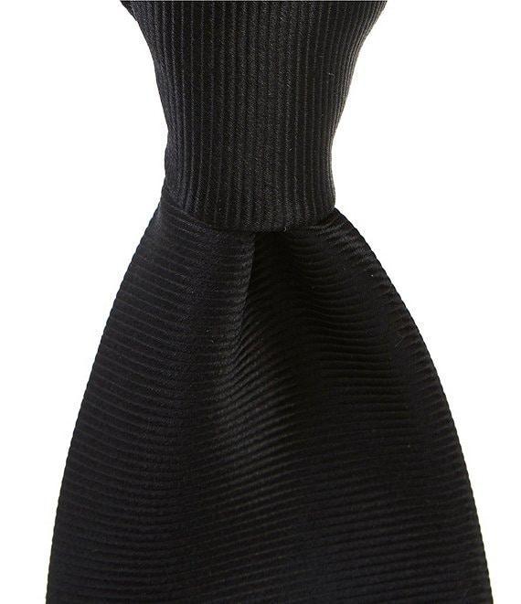 Cremieux Tulle Solid Narrow 3#double; Silk Tie Product Image