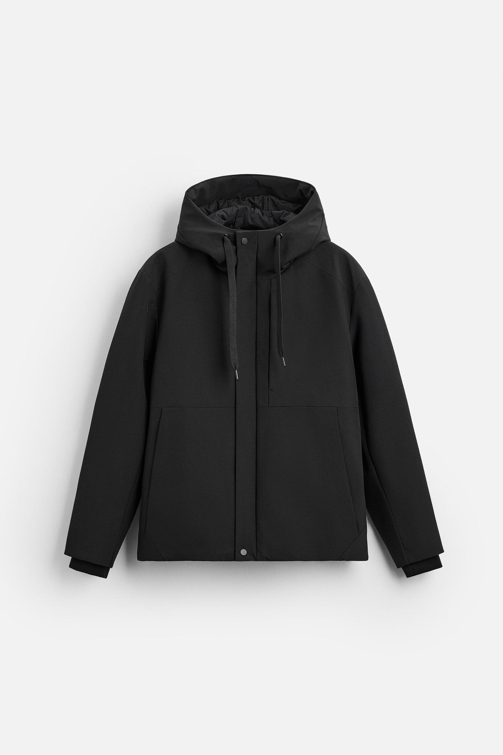 HOODED TECHNICAL JACKET Product Image