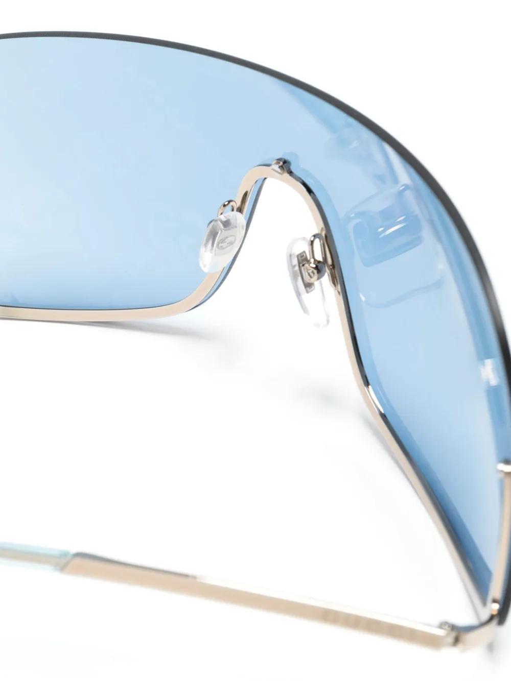 oversized retro-frame sunglasses Product Image