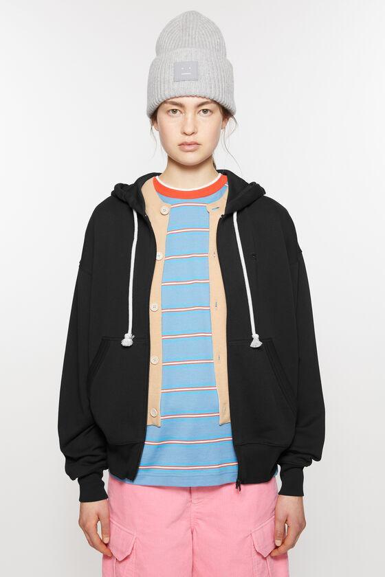 Hooded zip sweater Product Image