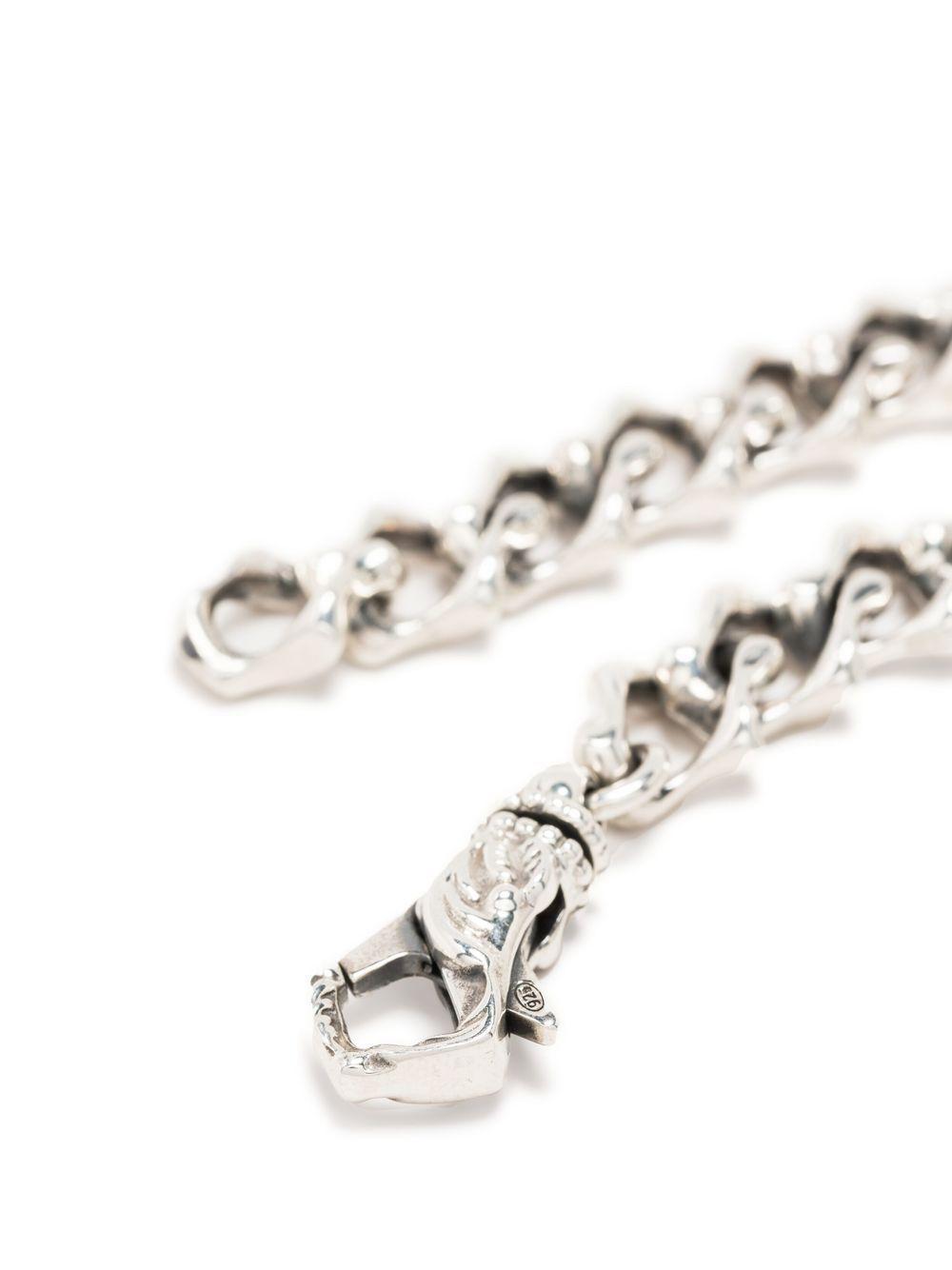 sharp chain-link necklace Product Image