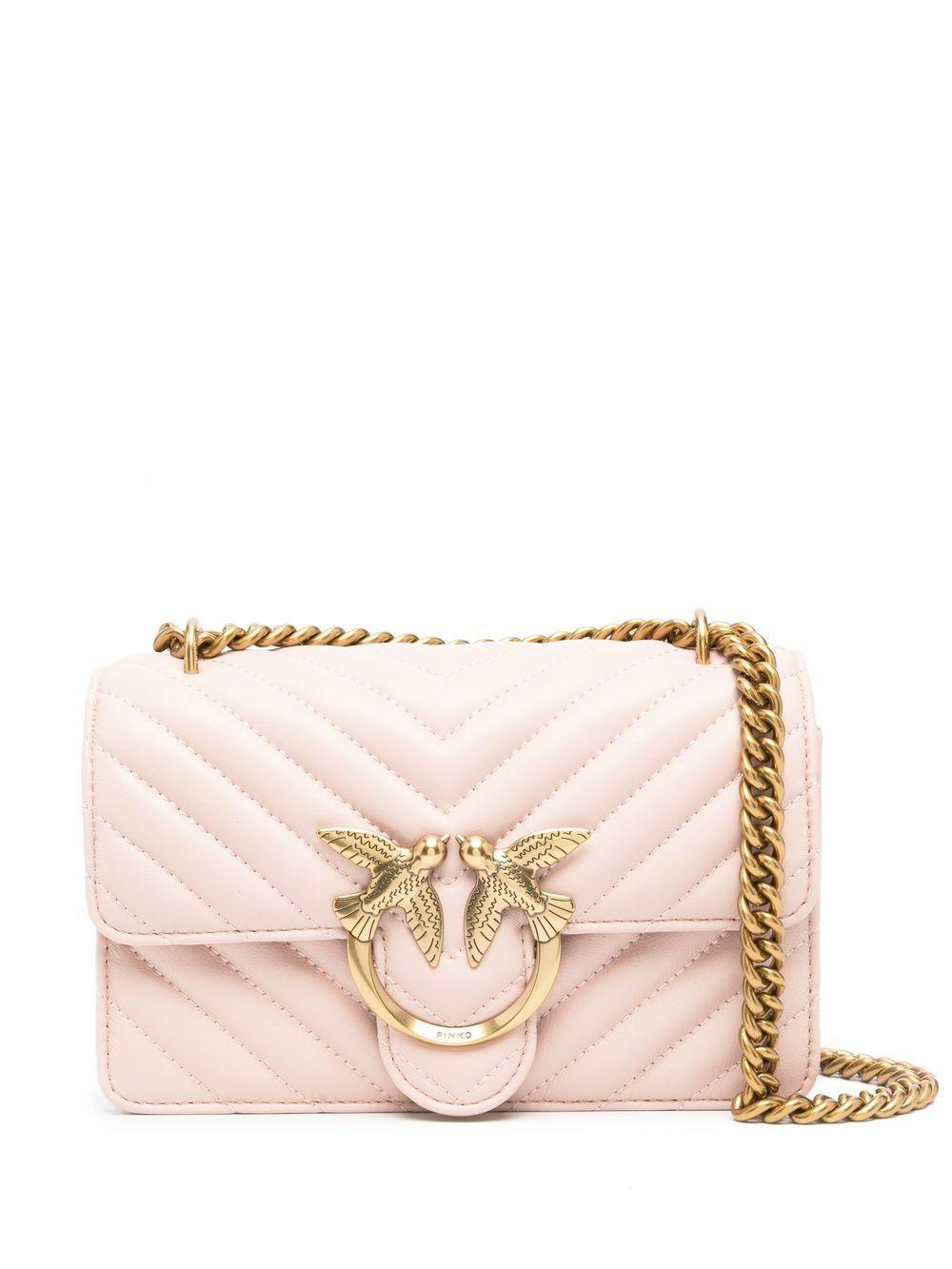 matelassé-effect crossbody bag Product Image