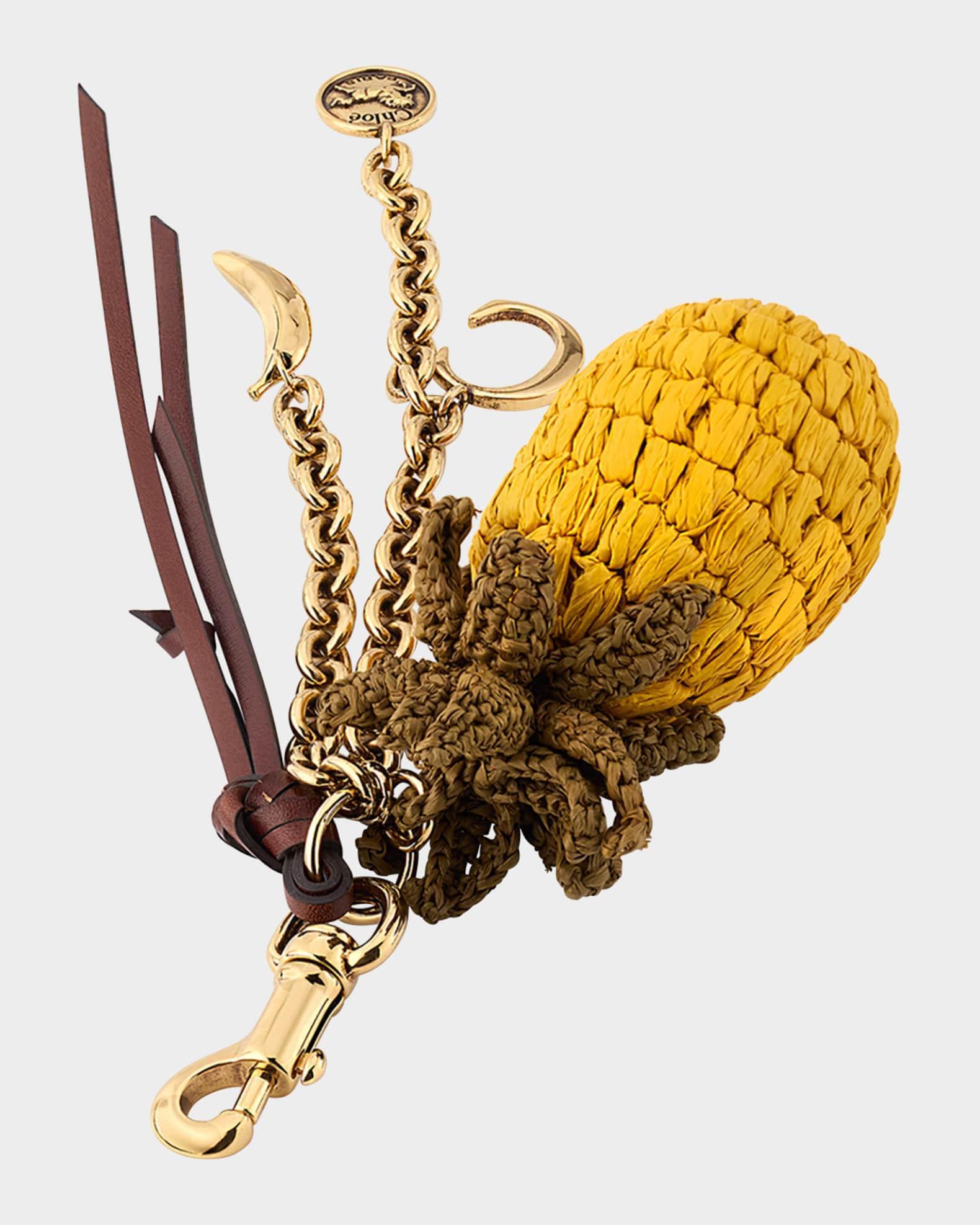 Crochet Pineapple Bag Charm  Product Image