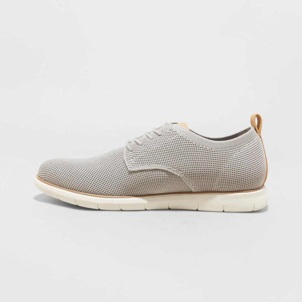 Mens Kev Knit Dress Shoes - Goodfellow & Co 7: Lace-Up Moccasins, Closed Round Toe Width, Solid Pattern Product Image