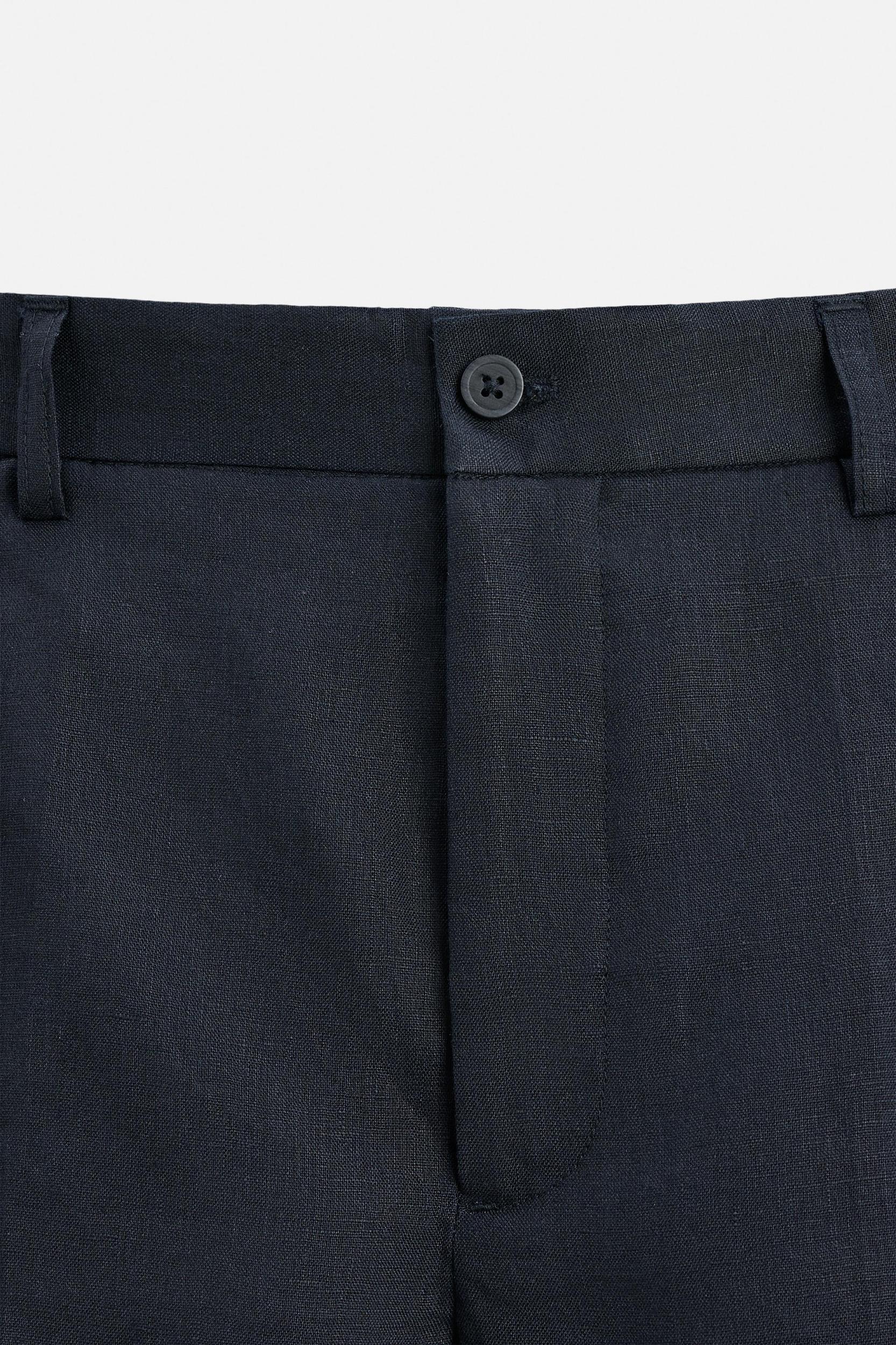 100% LINEN SHORTS Product Image