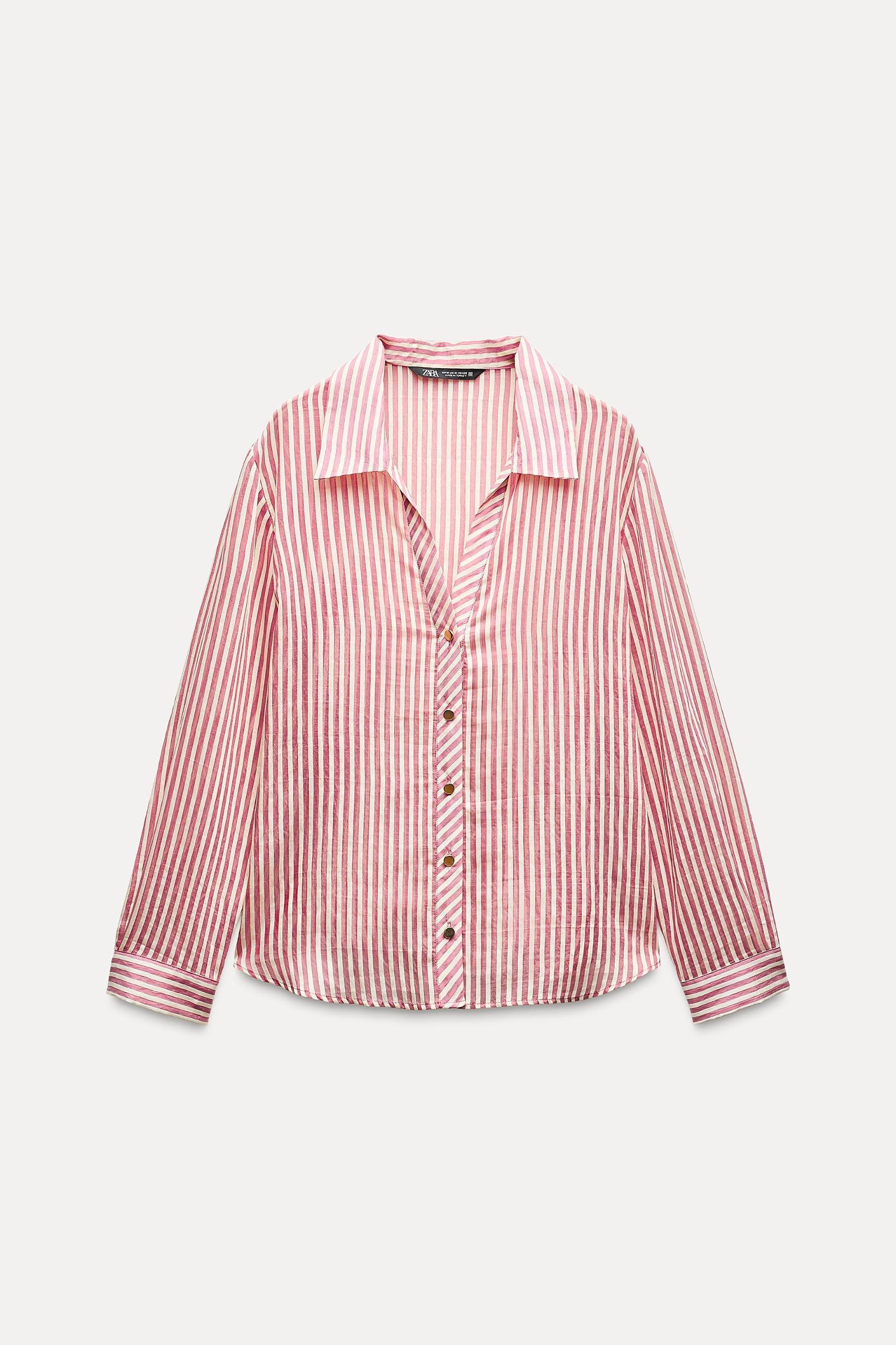 FLOWY STRIPED SHIRT Product Image