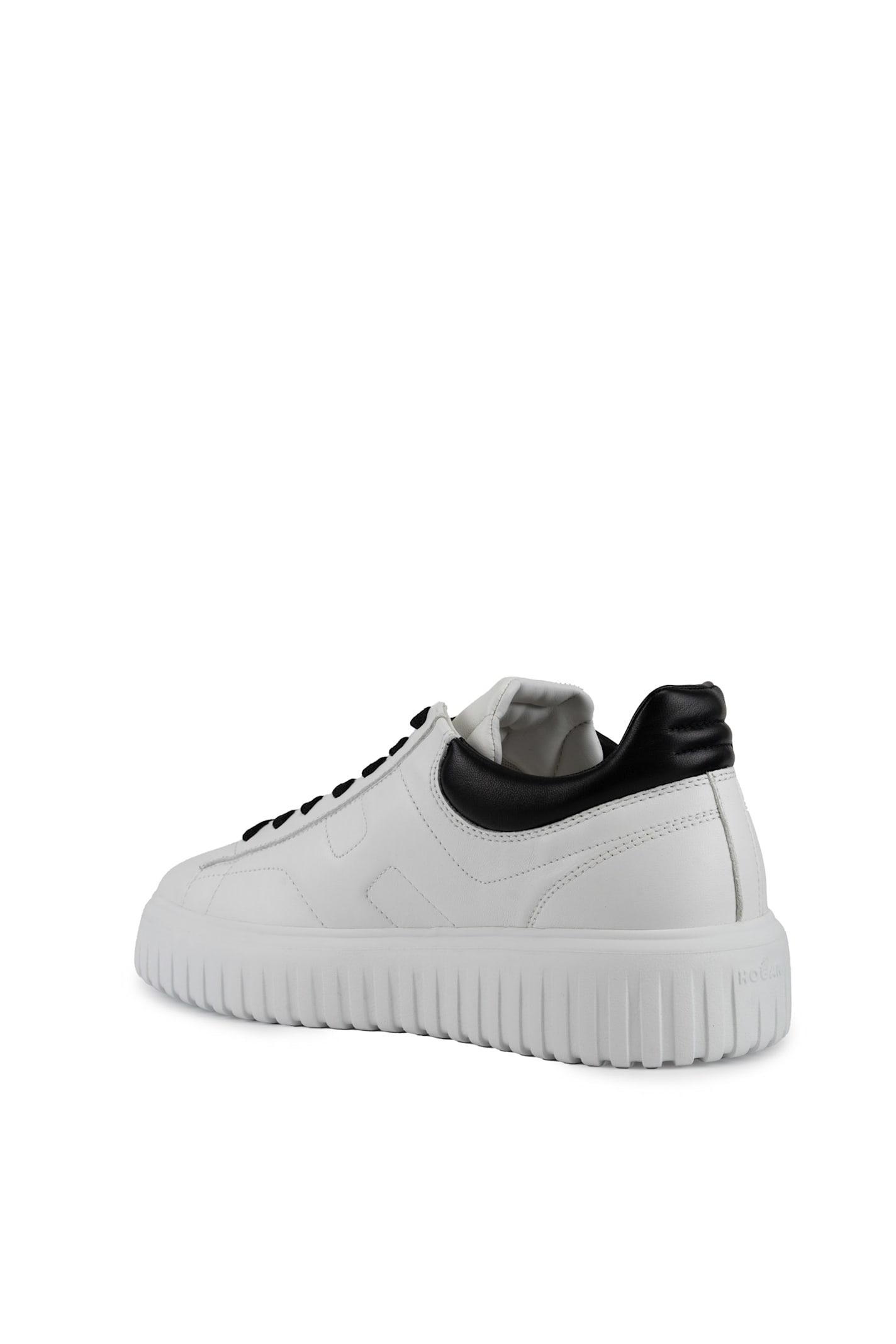 HOGAN Sneakers  H645 Greenwhite In Bianco Product Image