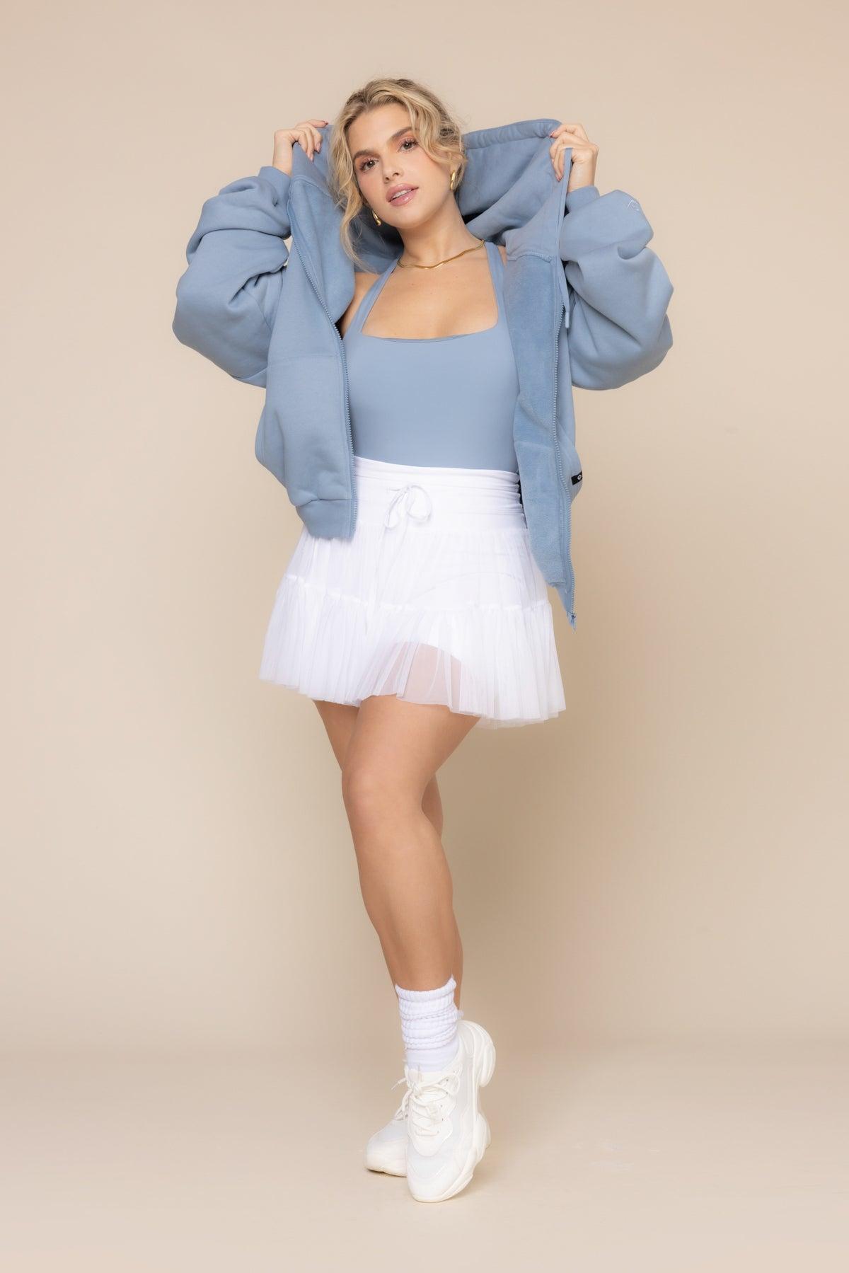 Zip Cloud Hoodie - Game Time Green Product Image